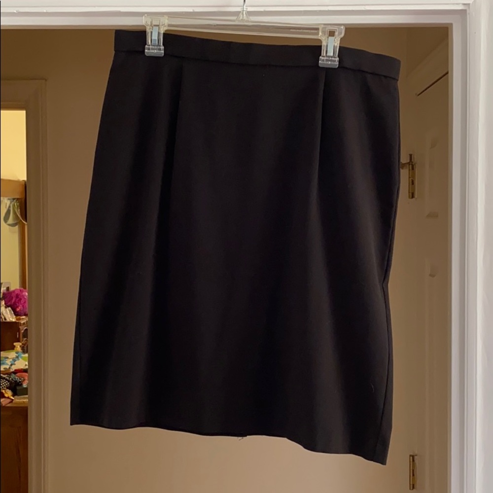 Black dress skirt